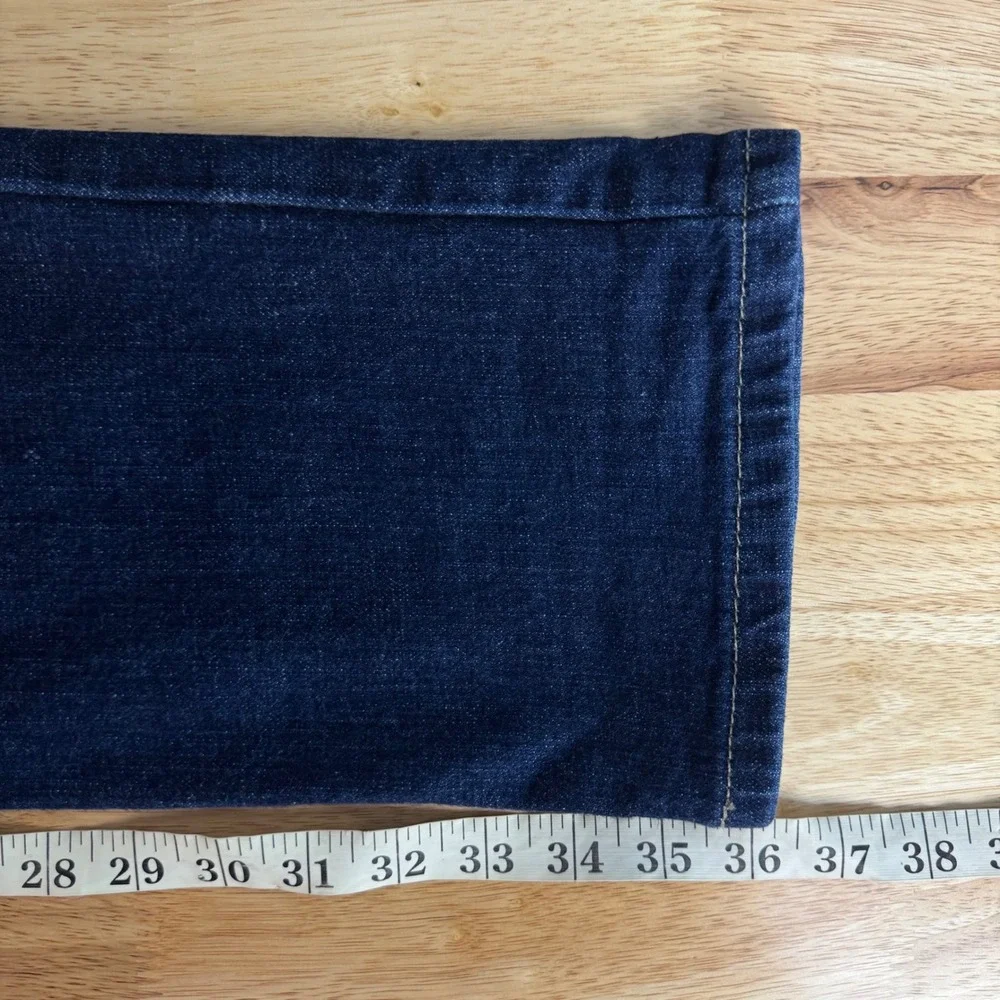 Ariat M1 Legacy Jeans Mens 30x36 Blue Dark Wash Vintage Straight Leg Western